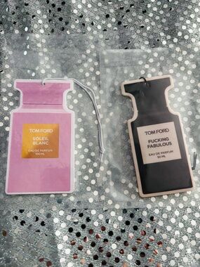 Tom Ford Pink & Black Perfume Bottle Air Fresheners